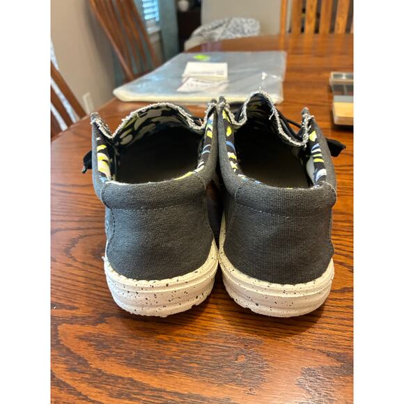 Hey Dude Wally Stretch Black Women's 8 - Picture 6 of 7